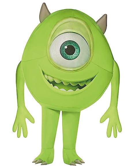 Kids Mike Wazowski Inflatable Costume Monsters Inc