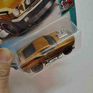 โมเดลรถเหลก Hotwheels 68 MUSTANG ลขสทธแท ลอยาง STH SUPER TREASURE HUNT Hot wheels