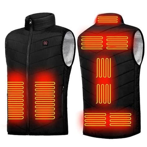 Veste Lectrique Intelligente Thermique Homme Et Femme Usb Fermeture