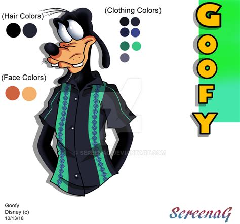 Goofy's Outfit (Read Description) by SereenaG on DeviantArt