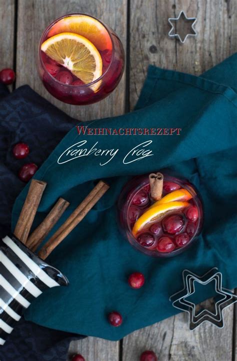 Kreativ Adventskalender T Rchen Winter Rezept Cranberry Grog