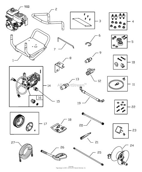 Briggs And Stratton Power Products 020299 0 580 752090 3 400 PSI