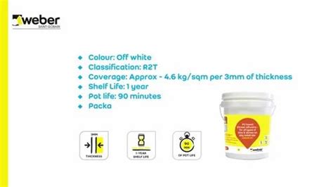 Weberfix Pu Polyurethane Based Thinset Adhesive For Construction