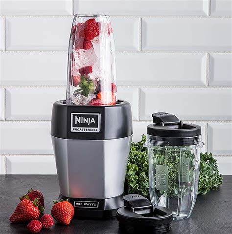 Nutri Ninja Professional Personal Blender Blacksilver Nutri Ninja Nutri Blender Blender