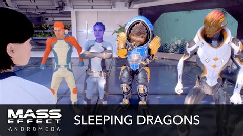 Mass Effect Andromeda Walkthrough Part 27 Sleeping Dragons Youtube