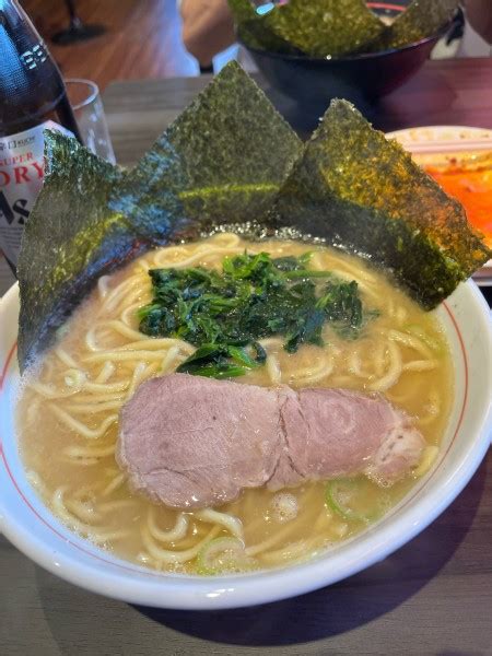 『ラーメン塩中硬め』横浜家系ラーメン 大将家のレビュー ラーメンデータベース