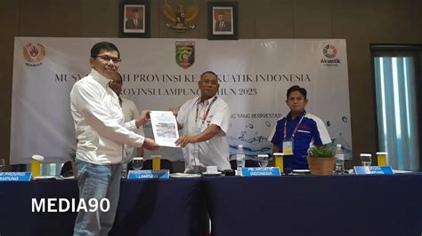 Perubahan Nama Organisasi Renang Lampung Musprov II 2023 Mengganti