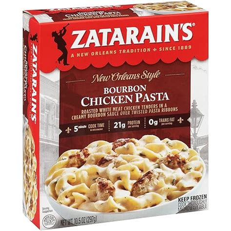 Zatarain S Bourbon Chicken Pasta Frozen Meal 10 5 Oz Grocery And Gourmet Food