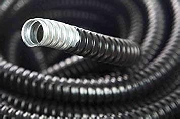 Abbasali Pvc Coated Galvanized Steel Flexible Conduit Black For