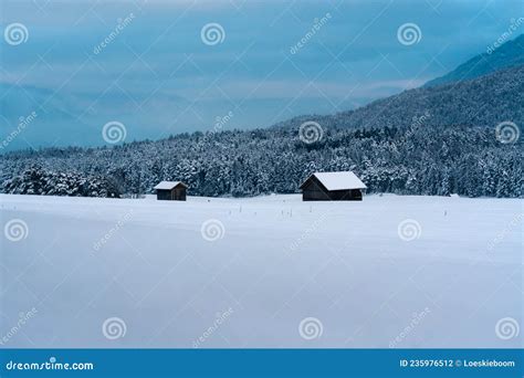 Old Barns Along The Heffley Louis Creek Road In BC Canada Stock Photo