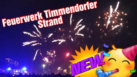 Silvester Feuerwerk Timmendorfer Strand Newyear Germany