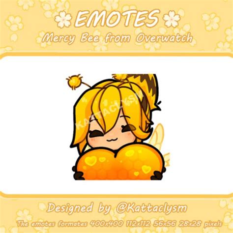 Overwatch Emotes Mercy Twitch Emote Etsy