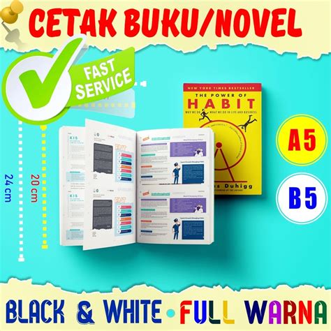 Jual JASA CETAK BUKU NOVEL COMIC Bookpaper Ukuran A5 B5 Indonesia