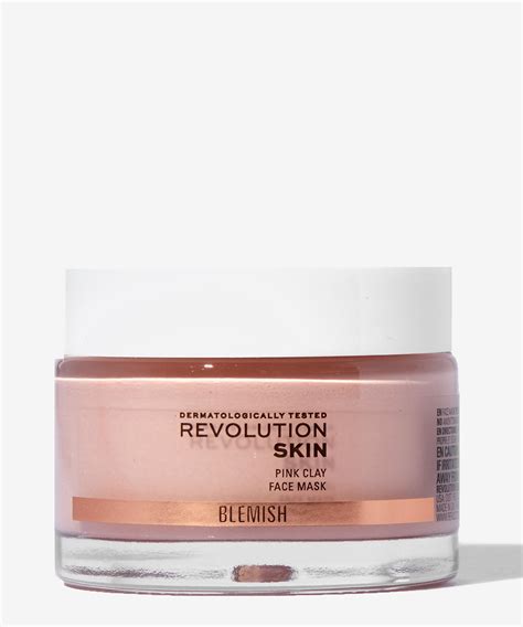 Revolution Skincare Pink Clay Detoxifying Face Mask At Beauty Bay