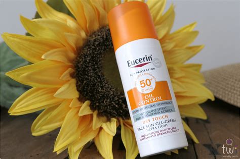 Eucerin Oil Control Sun Gel Cream Dry Touch SPF50 Review Twindly