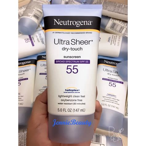 Hàng Usa Kem Chống Nắng Neutrogena Ultra Sheer Dry Touch Sunscreen Broad Spectrum Spf55 70