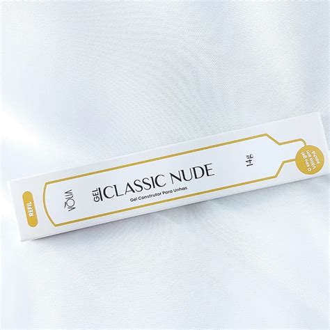 Sachê gel Classic Nude 14g Vòlia Completa Beleza Loja de Alongamento de Unhas Acessórios