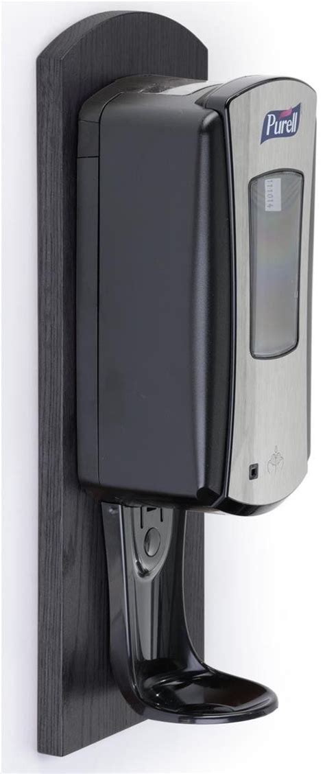 Wall Mounted Wood Hand Sanitizer Dispenser – Black 119090 | Hand ...