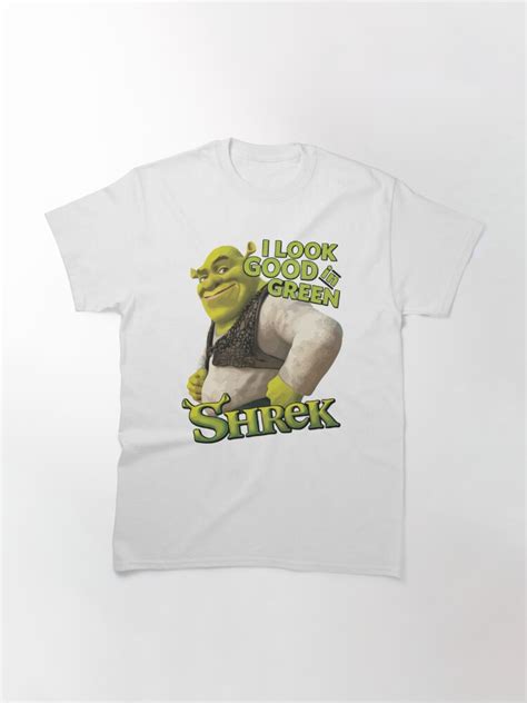 Sexy Shrek Shrek Meme Face Shrek Wazowski Classic T Shirt Sold By