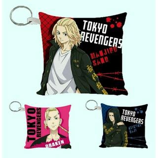 Kit 3 Almochaveiros Chaveiro Lembrancinha Anime Tokyo Revengers