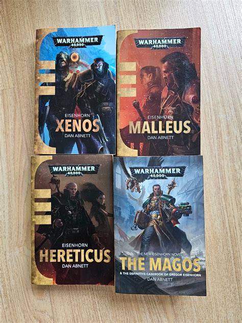 Warhammer 40k Eisenhorn Series 1 To 4 Hobbies And Toys Books