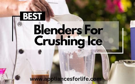 The Best Blenders For Crushing Ice Like A Pro Appliances For Life