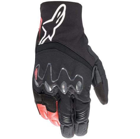 Rukavice Alpinestars Hyde Xt Drystar Black Red Ride Stars