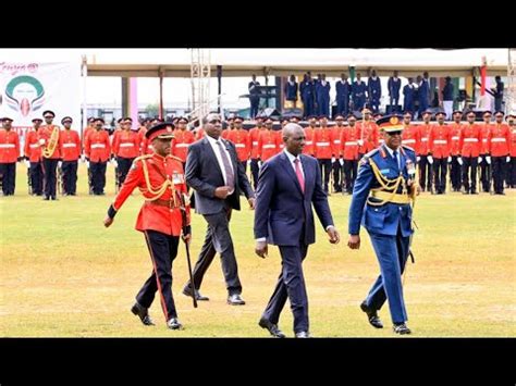 Africa Most Protected President Ruto S Motorcade Leaving Statehouse For