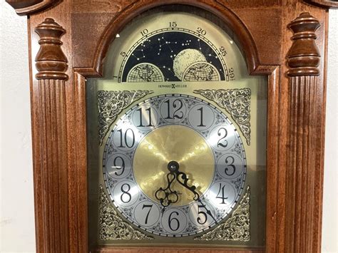 Bid Now Howard Miller Pendulum Wall Clock January 6 0121 1000 Am Mst