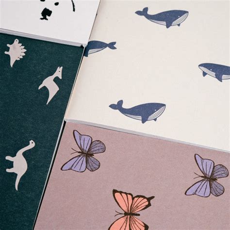 Cute Creatures Notebook Japanese Design Made In Japan Nimi Projects