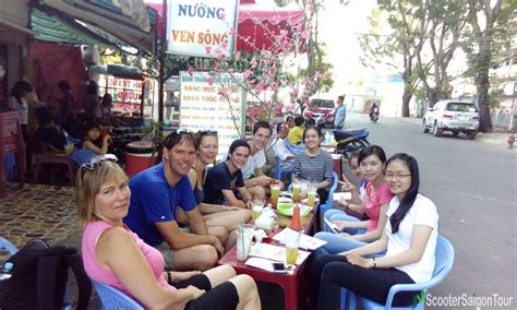 Visiting Binh Quoi Village By Motorbike Scooter Saigon Tours