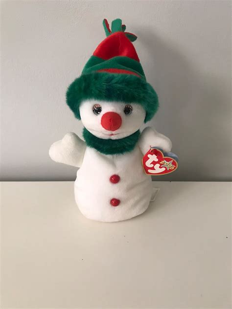 Vintage 2000 Ty Snowgirl Beanie Baby Etsy