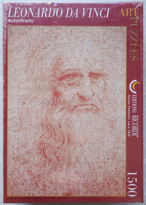 1500 Ricordi Self Portrait Leonardo Da Vinci Rare Puzzles