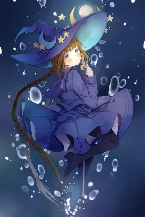 Anime Witch Girl Wallpapers - Top Free Anime Witch Girl Backgrounds ...