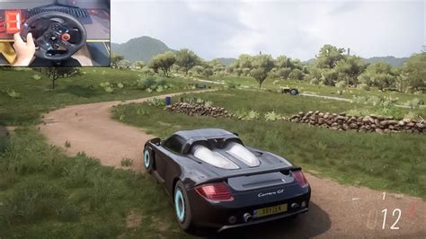 Porsche Carrera GT - Forza Horizon 5 | Logitech g29 gameplay