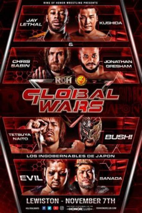 Roh Njpw Global Wars Lewiston Pel Cula Tr Iler Resumen