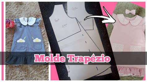 Molde Vestido Trap Zio Infantil Molde Gr Tis Youtube