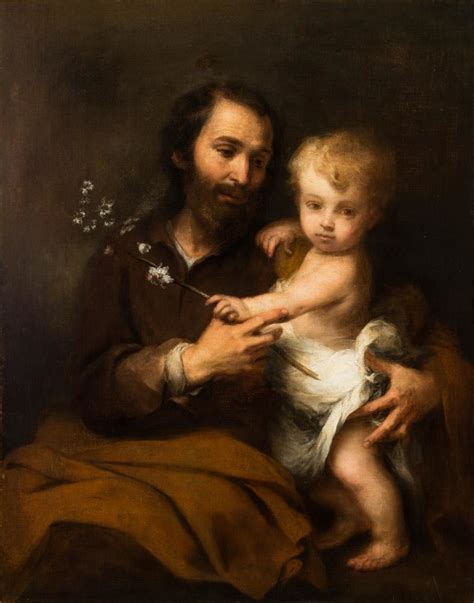 Saint Joseph and the Christ Child by Bartolomé Esteban Murillo USEUM