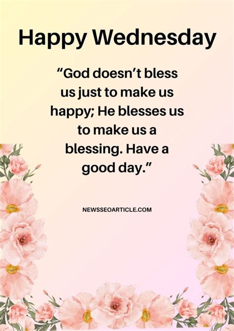 100 Best Wednesday Morning Blessings Quotes To Inspire News Seo Article