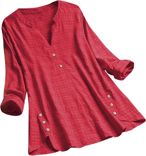 Womens Blouses Shirt Dresses Long Sleeve Tunic Top Irregular Hem Long