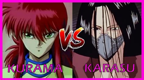 Kurama vs Karasu Pelea Completa Español Latino YouTube