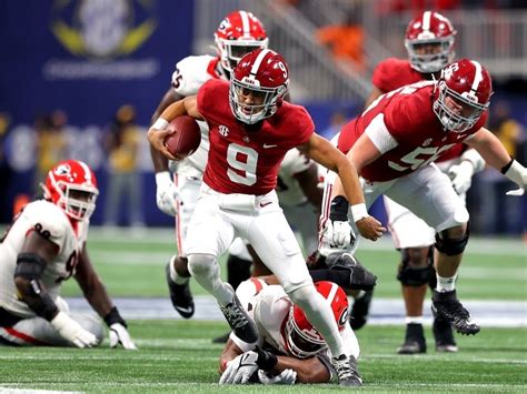 Alabama Knocks Off No 1 Georgia To Claim SEC Championship Tuscaloosa