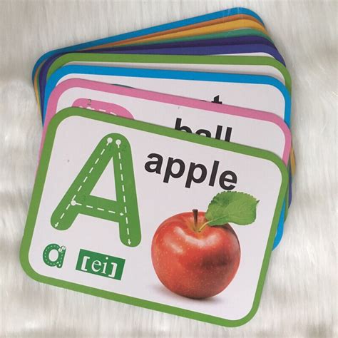 Mega Educational Material Alphabet Flash Card Abc Shopee Philippines