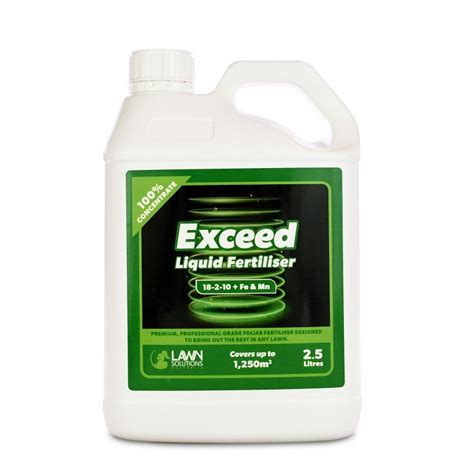 Exceed Liquid Fertiliser Concentrate Lt The Turf Farm Premium