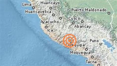 Temblor de 4 grados se registró en Arequipa EDICION CORREO