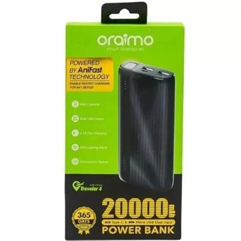 ORIAMO 20000MAH P204D POWER BANK KCEE Devices