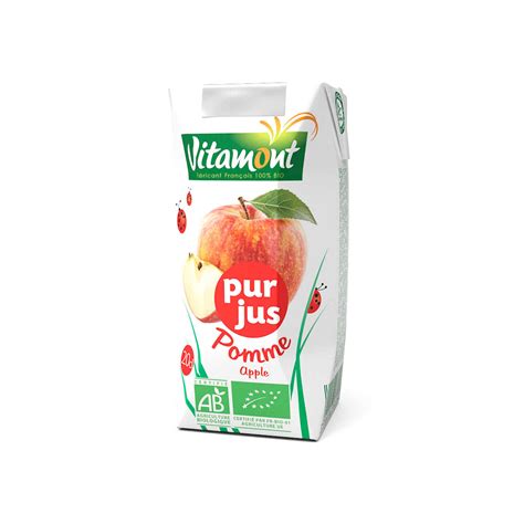 Briquette De Pur Jus De Pomme Bio Vitamont