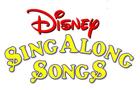 Disney Sing Along Original Title Render 1986 1993 By