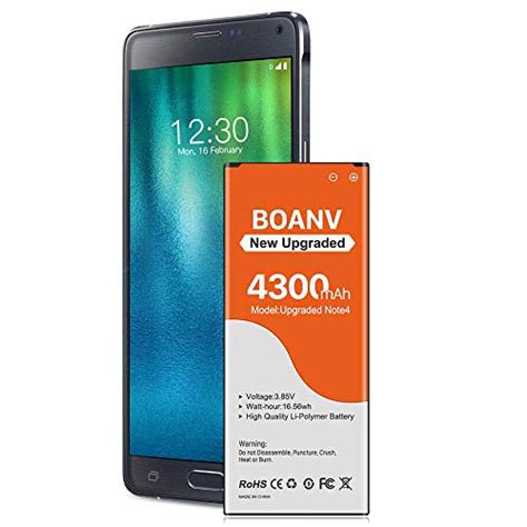 Galaxy Note Battery New Version Upgraded Replacement Battery