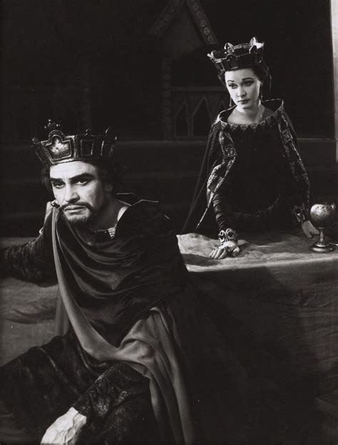 Sir Laurence Olivier Vivien Leigh Macbeth 1955 Actors